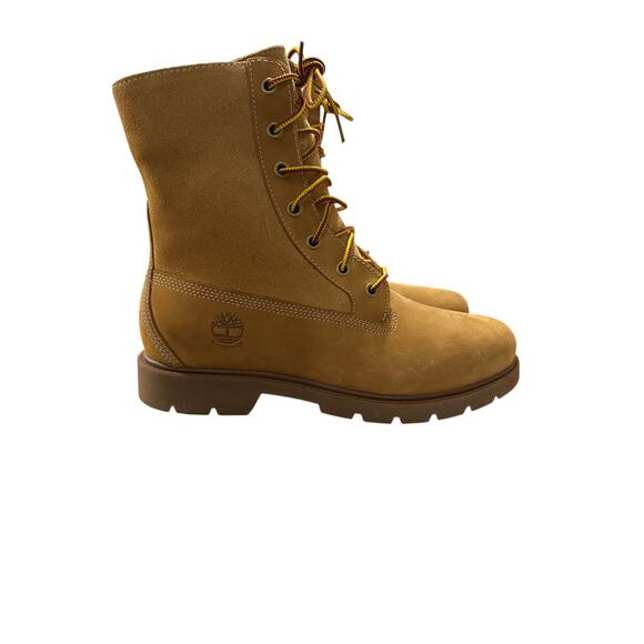 Timberland Lindwood Women's Mid Lace WP Boot - Color: Wheat.- Size: 8.5 - Picture 2 of 9
